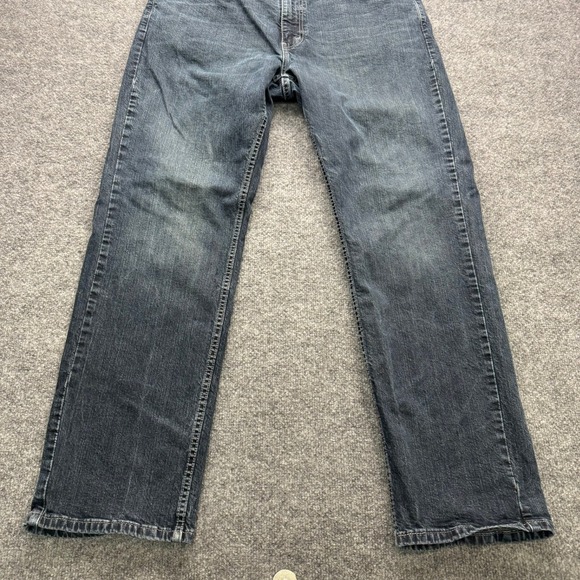 Levi's 559 Jeans Men's Size 38x32 Dark Wash Straight Leg Denim Pants - Picture 7 of 12